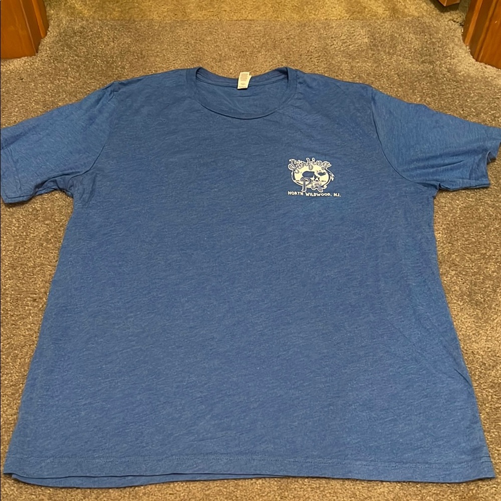 Blue Graphic Men's T-Shirt